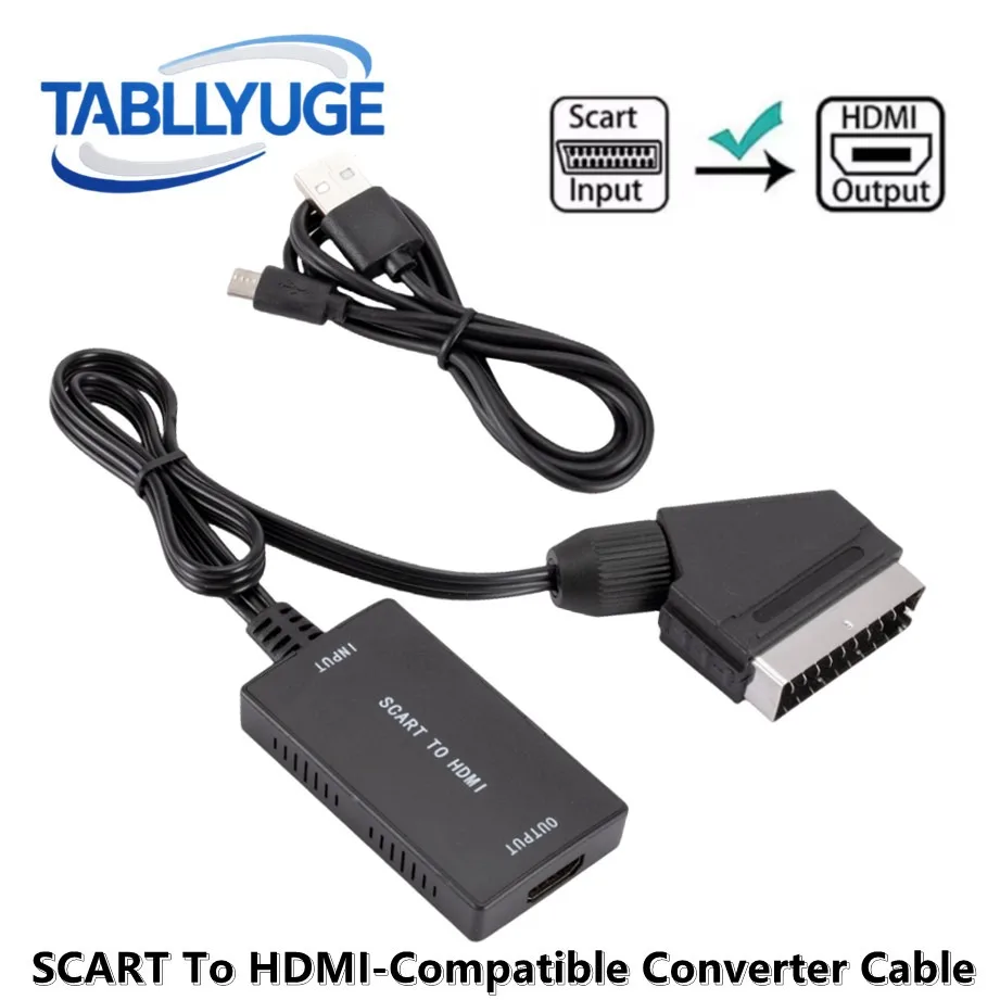 Scart To Hdmi-Compa…