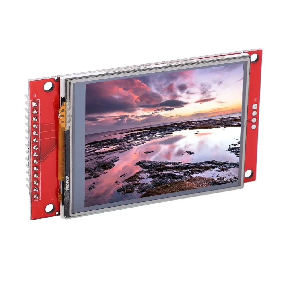 2.8 Inch LCD Display Module SPI Interface with Touch Function LCD Driver Board ILI9341 240x320 LCD TFT Display Module
