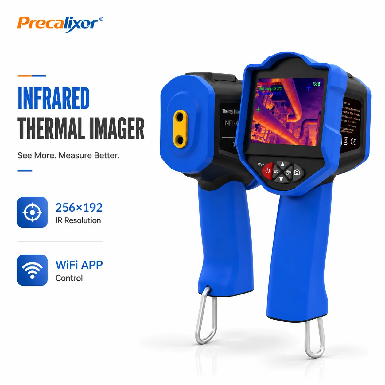 Thermal Imaging Camera 256X192 - 256x192 Termal Kamera 25Hz, 3.5