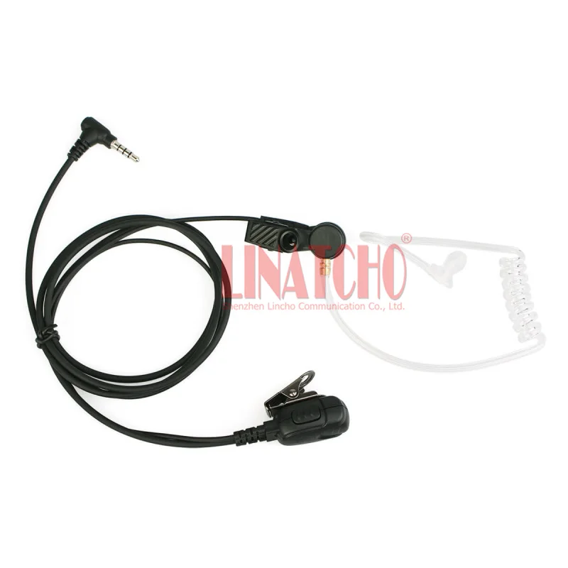 Air Tube 3.5MM Earphone for Walkie Talkie PTT MIC Speaker Earpiece VX-1R VX-2R VX-3R VX-10 FT-60R VX 18 VX-150 VX-160 Radio