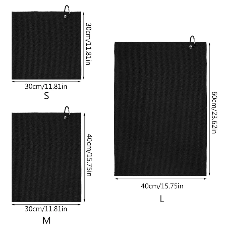 Ręcznik golfowy Y1UB Ręcznik golfowy mikrofibry Ręcznik do czyszczenia golfa Akcesoria golfowe Prezenty