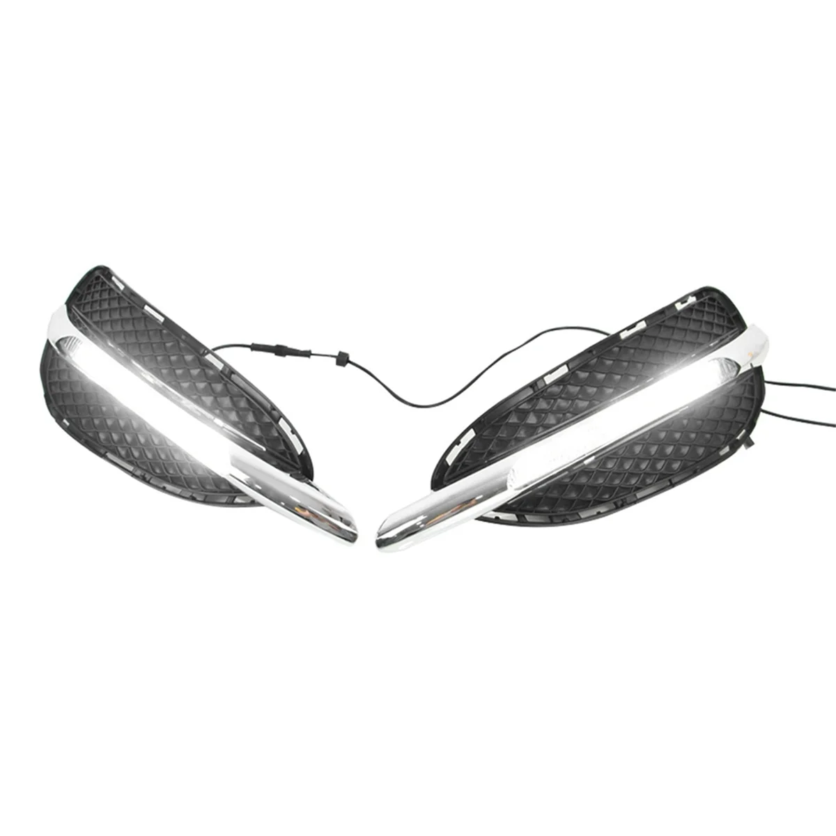 زوج واحد من مصابيح النهار عالية الجودة لسيارة Mercedes-Benz E-Class W212 (E180, E200, E260, 2014-2015) -T45C