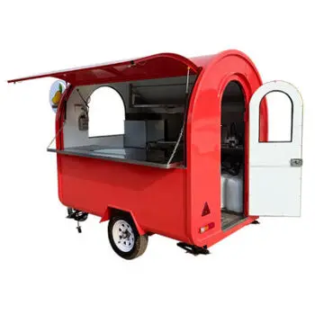 Hot Selling Mobile Fast Food Truck/coffee Food  Looks Like A Vintage Car/ice Cream Truck