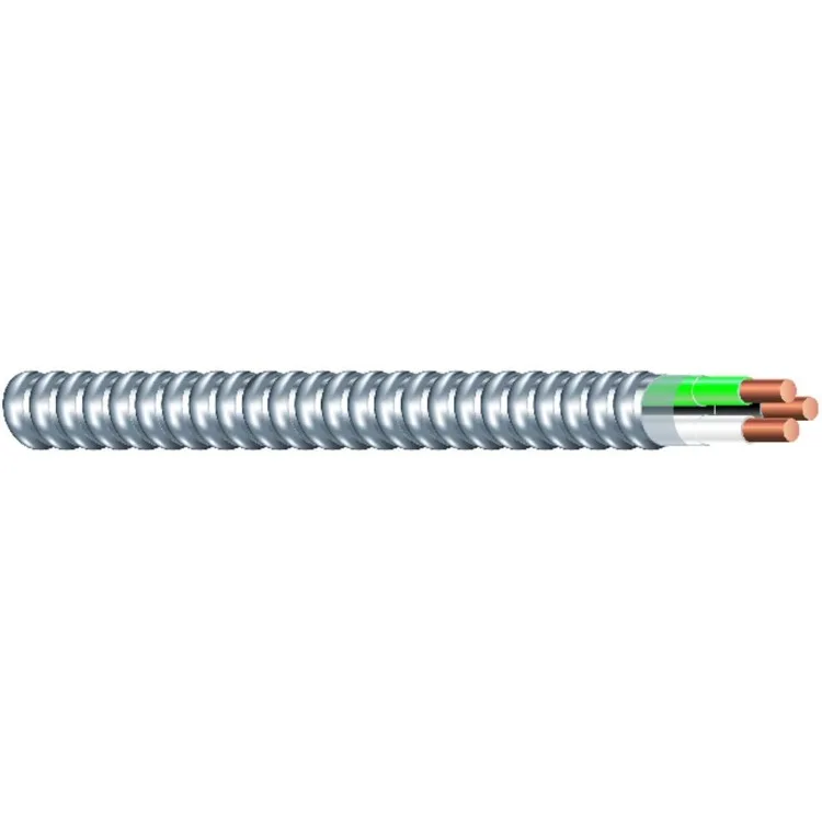 Aluminum Cable Thhn 12/2 Ga B/W/Green (250ft)