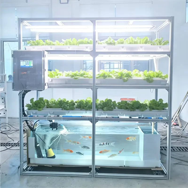 Intelligent Automatic Hydroponics Kit with Water Pump for Fish Tanks and Indoor Vegetable Growing System
