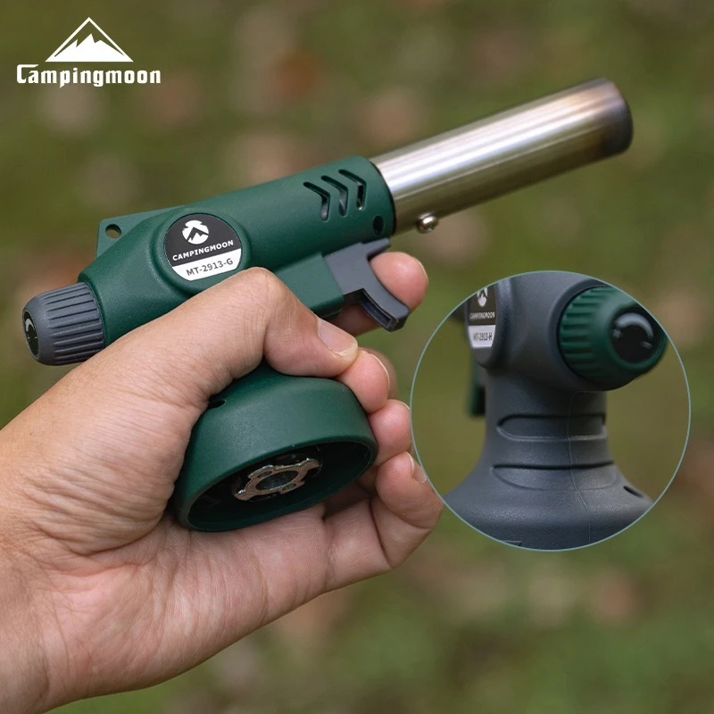 

CAMPINGMOON Карбоновый портативный ручной инвертированный воспламенитель-аэрограф для кемпинга, картридж для приготовления пищи на природе