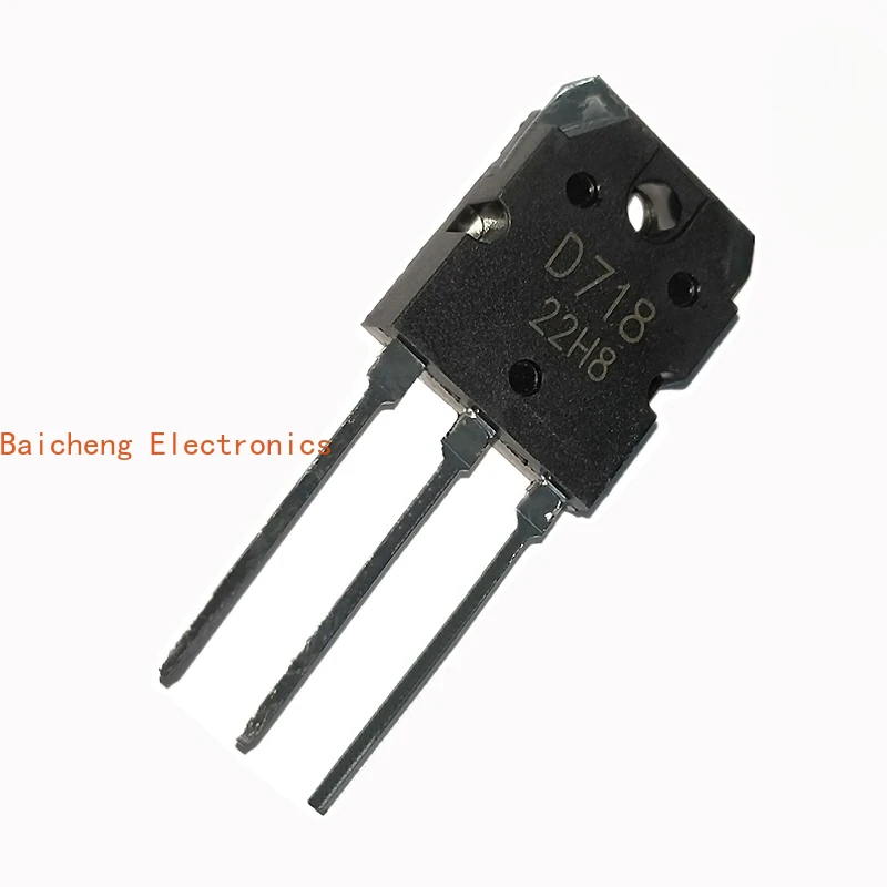 5 Buah 2SD718 2SB688 TO-3P D718 B688 Transistor Penguat Audio