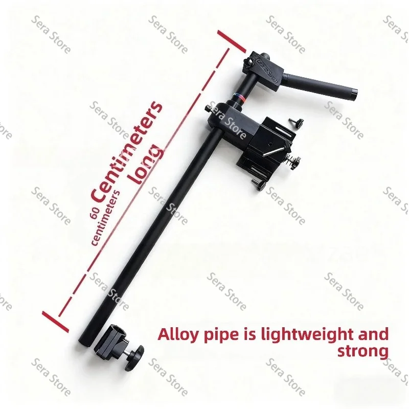 Detachable Metal Fish Finder Mount Telescopic Extension Arm Quick Release Rod Suitable for Garmin Kayak Fishing