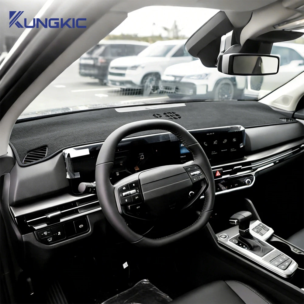 Dashboard for Kia Sportage 2026 LHD Car Dash Mat Sun Shade Polyester Non-Slip Base Pad Carpet Accessories