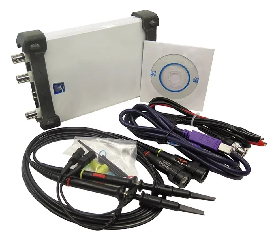 ISDS220B 4 in 1 Multifunctional PC USB Virtual Digital Oscilloscope+Spectrum Analyzer+DDS+Sweep signal Generator 60M 200MS/s