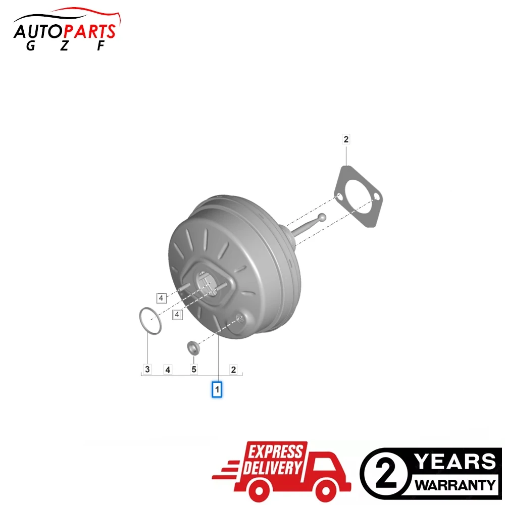 Genuine New Brake Booster For Porsche Panamera 971 971614106