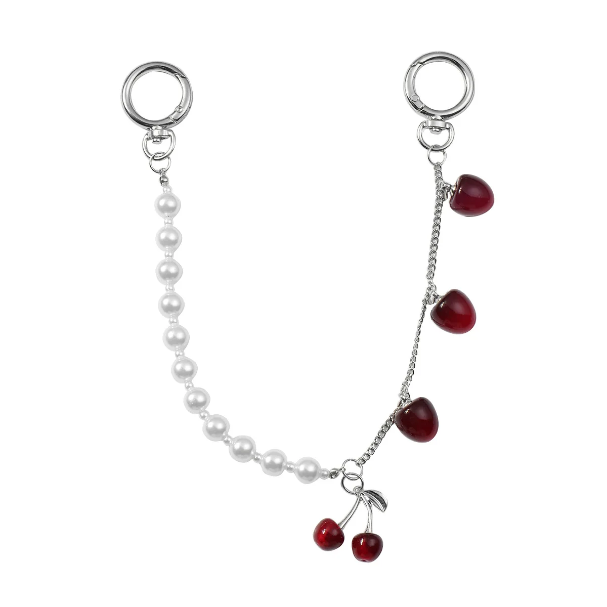 

Cross-border bestseller, trendy and creative cute bag chain, cherry bag charm