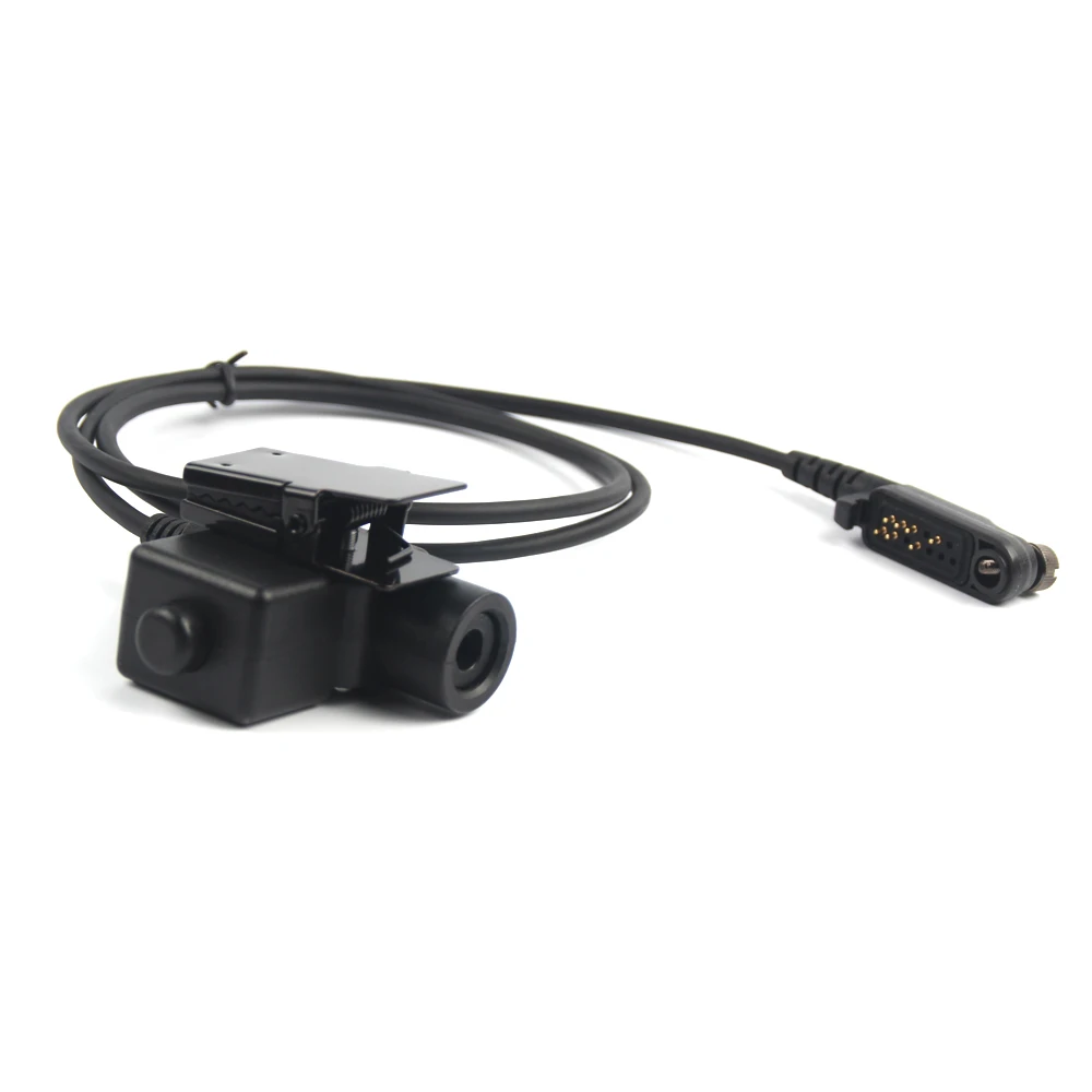 

Walkie Talkie Radio Tactical Headset Adapter U94 PTT for HYT Hytera PD680 X1P PD660 PD600 HYTERA AR 685