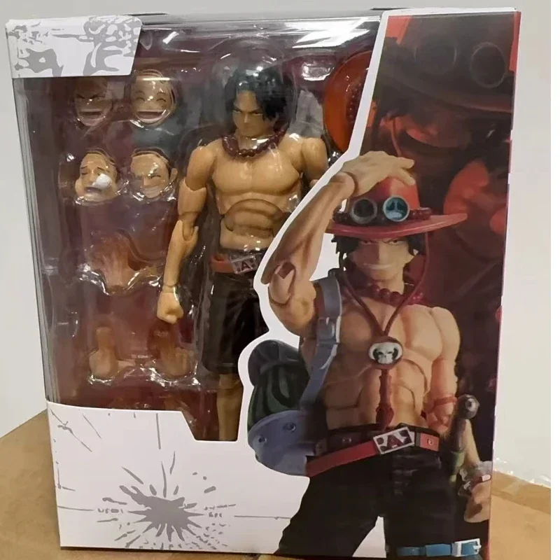 

Hot In Stock S.h.figuarts Shf One Piece Portgas.d.ace Sabo Luffy Model Kit Action Figures Model Toy Gift for Children