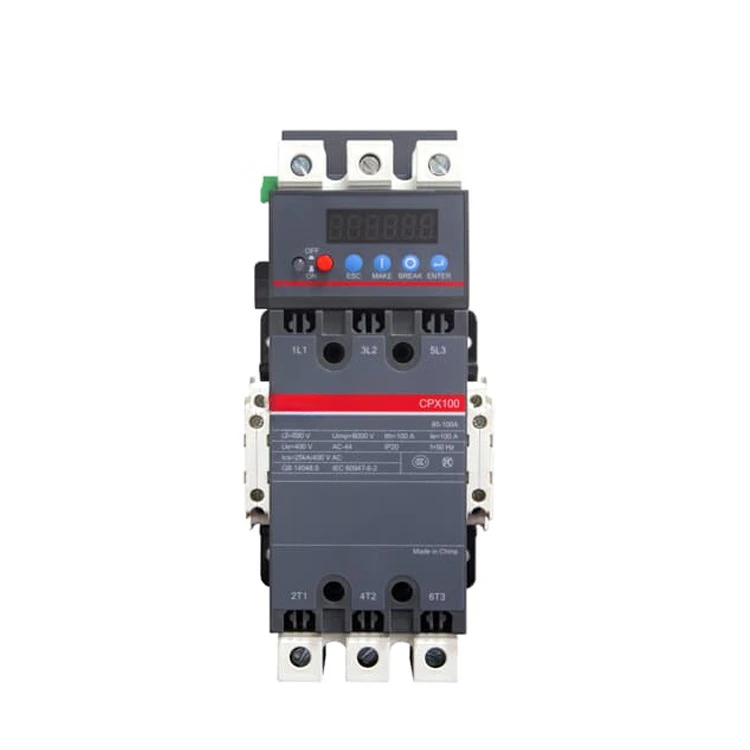Control protection switch integrated, electromagnetic operation