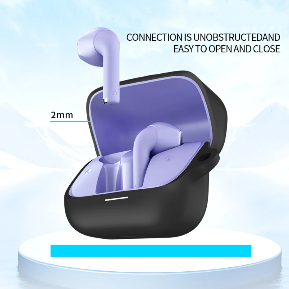 

Silicone cover shell for Soundcore K20i headphone case Drop-proof and dust-proof headphone case