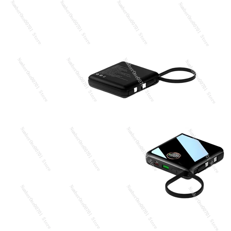 

With Cable Power Bank 20000 MA 22.5W Super Fast Charge Ultra-Thin Compact Portable