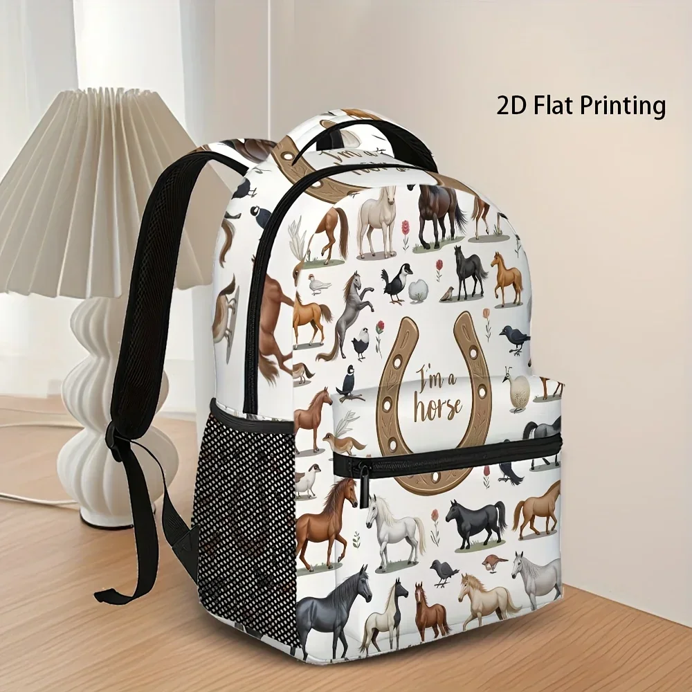 Custom Bag 1pc Horse Racing Festival 