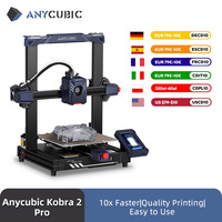 ANYCUBIC Kobra 2 Pro 500mm/s Maximum Printing Speed FDM 3d Printer 25-Point Automatic Leveling With 9.8 x8.7 x 8.7in Print Size