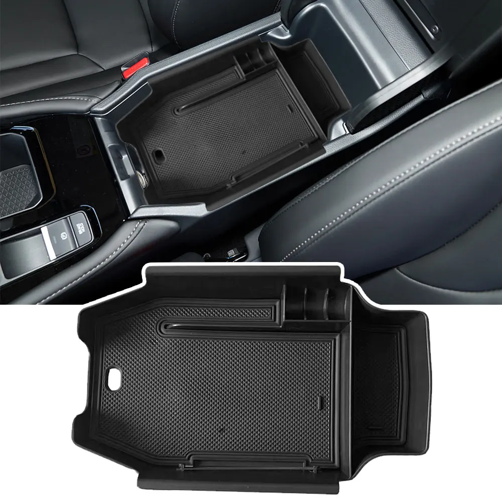 Center Console Organizer Armrest Storage Tray For Honda Accord LX EX Sport EX-LHybrid Sport-L Hybrid Touring Hybrid 2023 2024