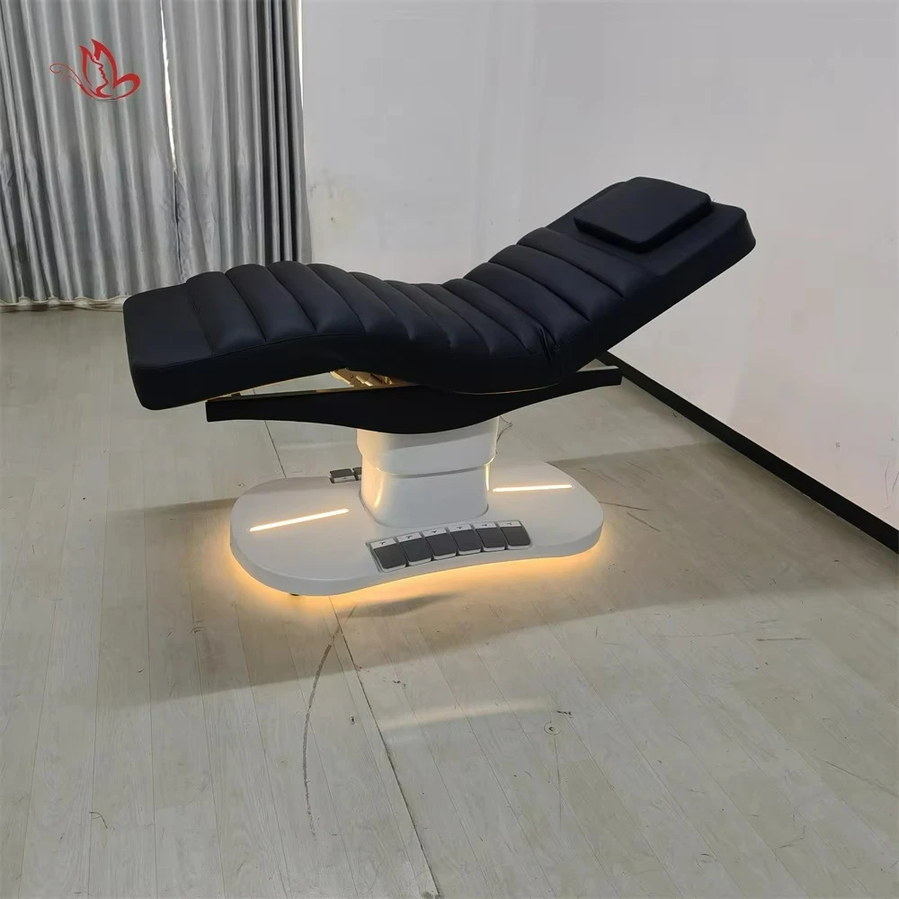 

Heating Luxury Modern Esthetician Medical Treatment Aesthetic Salon Spa Beauty Eyelash Facial Lash Bed Electric Massage Table