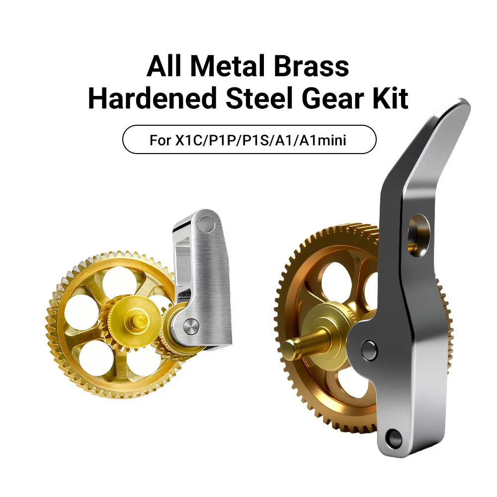 

Экструзионная шестерня для серии A1 X1 P1, улучшенная, цельнометаллическая, с нанопокрытием RNC, износостойкая, для Lab A1mini X1C P1P P1S