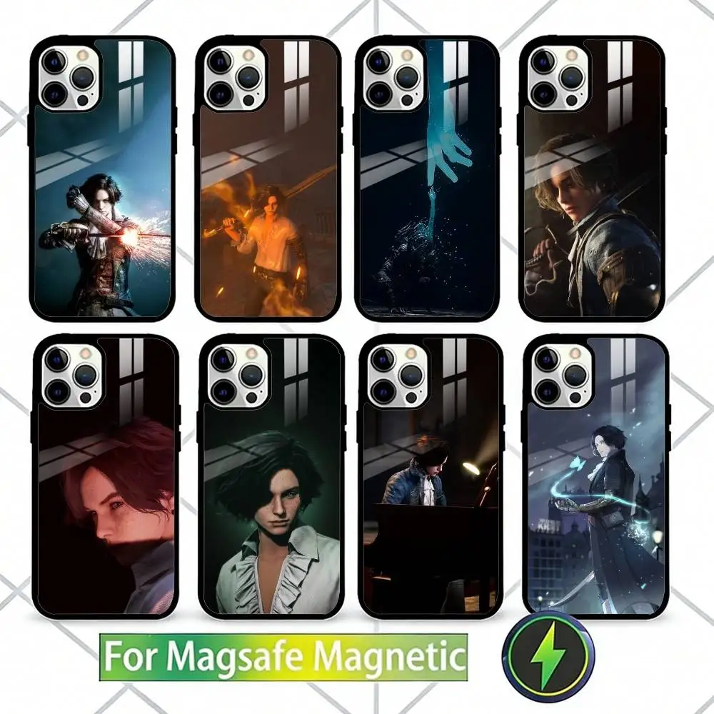 

L-Lies Of P Game Phone Case For iPhone17,16,15,14,13 Plus,Pro Max Magnetic For Magsafe Wireless Charging