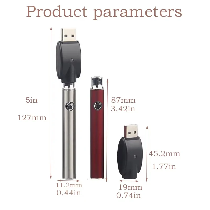 1100mah 510 Thread Battery Cart Pen Intelligent Voltage Regulation Power Pen Usb Charging Mini Portable Soldering Iron Kit ๏ปฟ