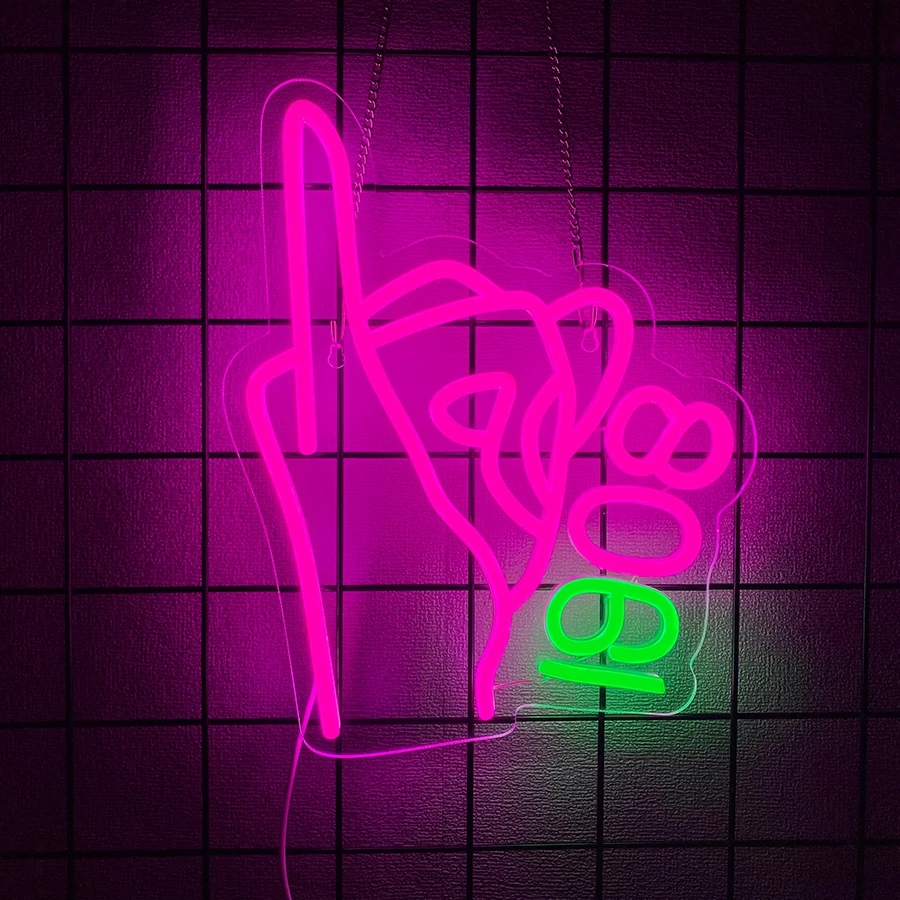 Aka Sisterhood Neon Sign, Sorority Gift, Pink And Green 1908 Sign, Usb Power Supply, Home And Party Decoration, Graduation Gift.