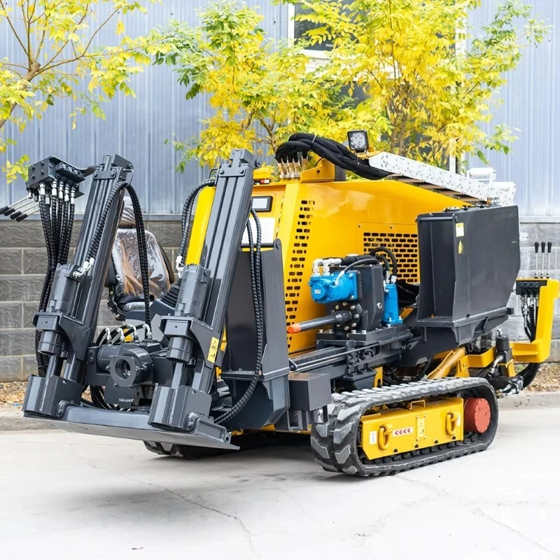 Directional Drilling Machine Hydraulic HDD Rig with Advanced Steering for Accurate Underground Boring Paths Customized Hot Sale