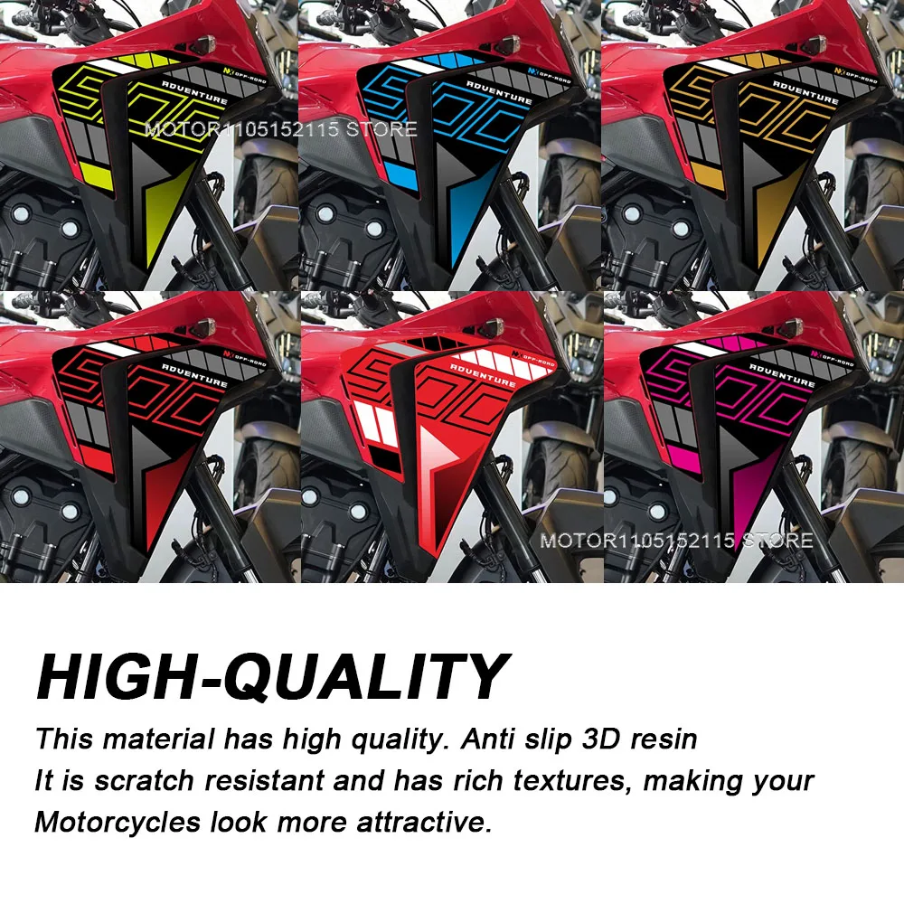 For NX500 NX 500 nx500 nx 500 2026 Front two sides Waterproof Protective Adhesive Motorcycle Adhesives 3D Epoxy Resin Adhesive