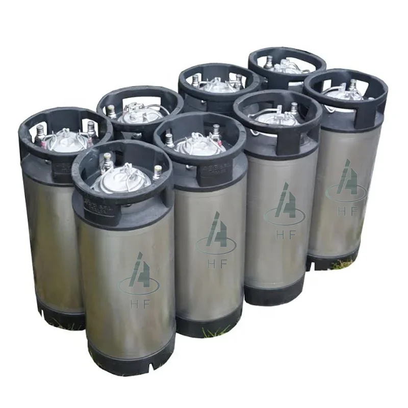 used beer keg 10L 19L 20L mini keg with ball lock for Brewery Equipment Draft Beer Making Machine