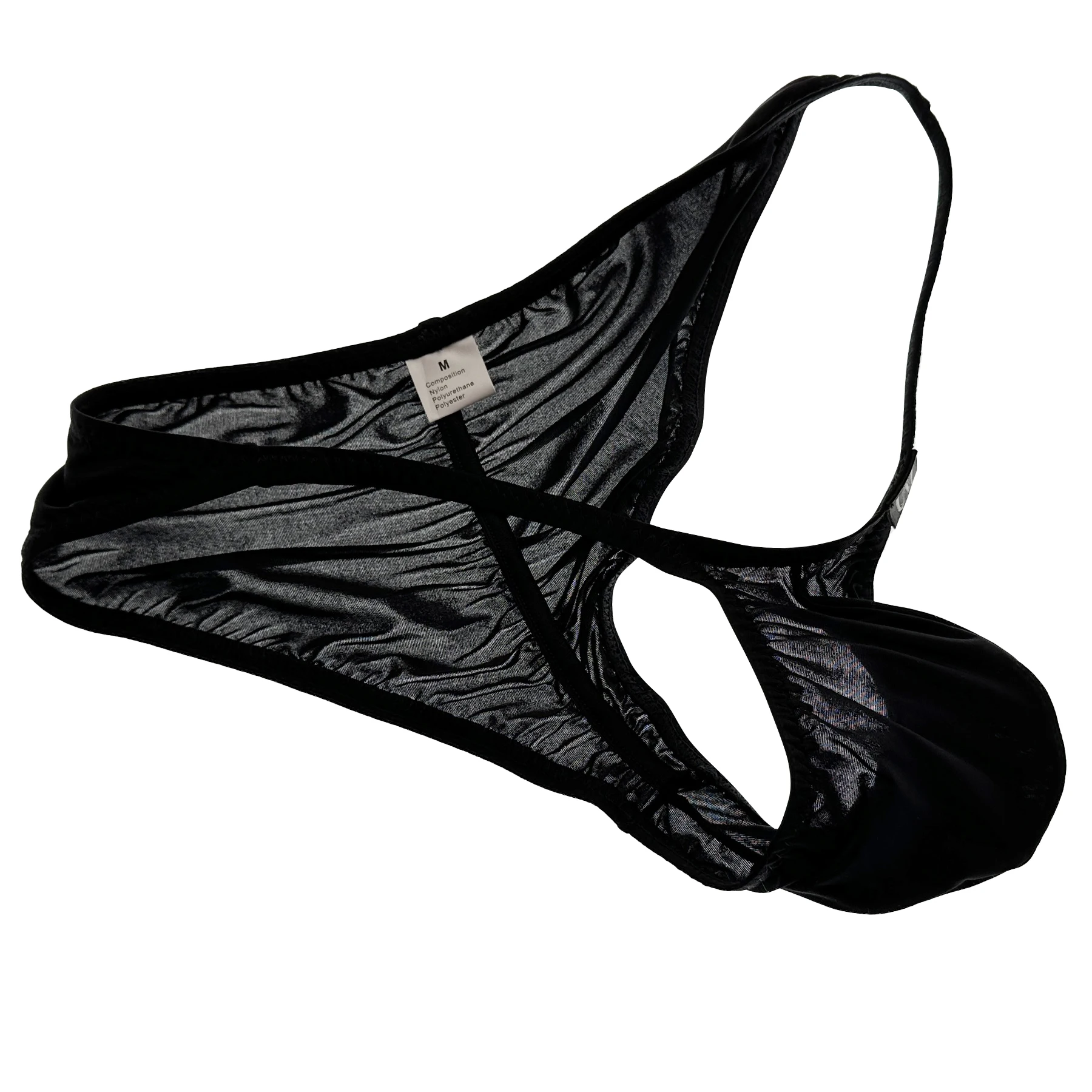 Men's Sexy Silk Button Briefs Underwear Pouch Cool Design Comfortable Fit Boxer Briefs