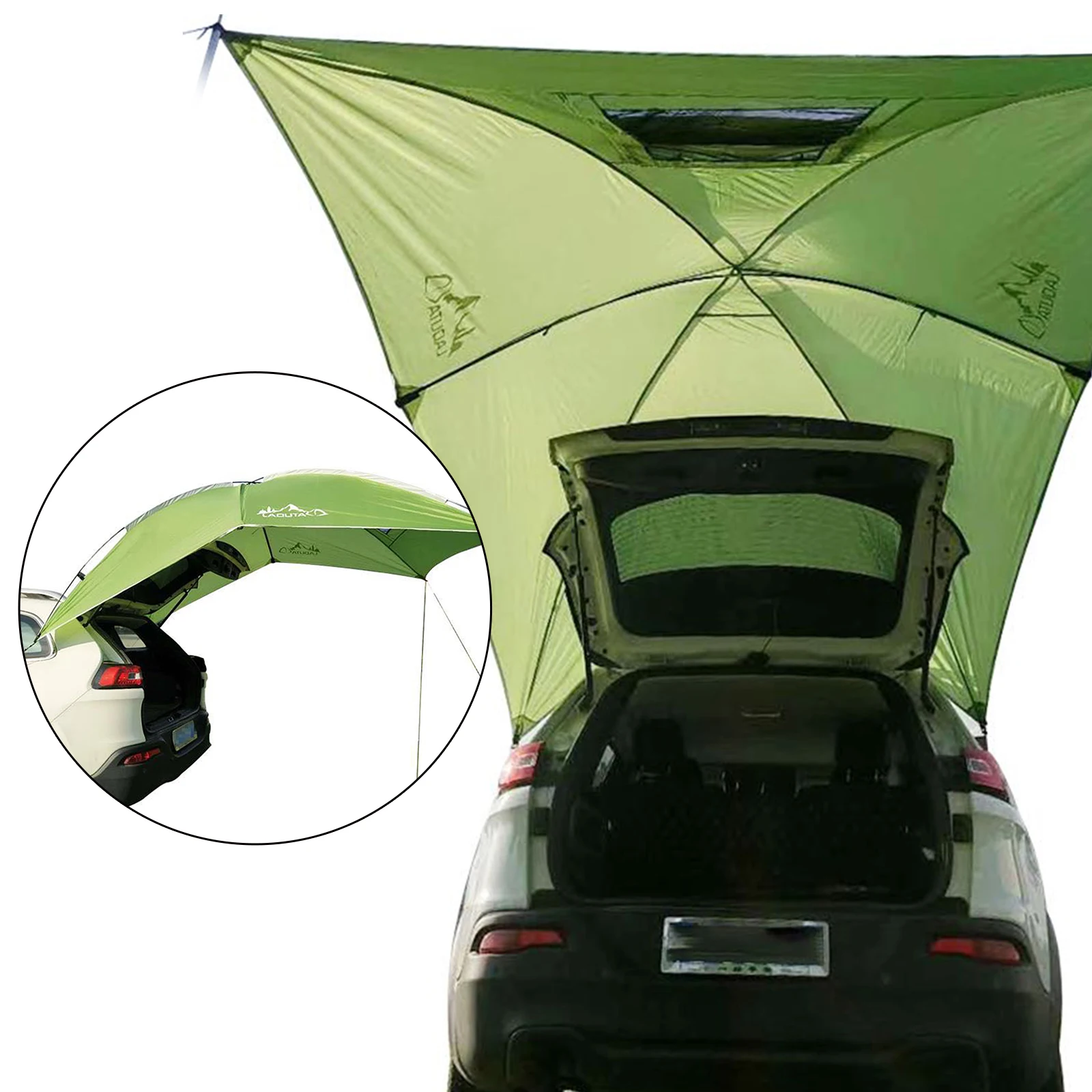 Sunproof car tailgate tent - durable and versatile, ideal for outdoor adventures