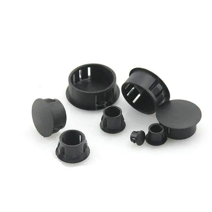 6mm 8mm 10mm-30mm tappi per fori in Nylon Snap in Type coperchio per bottoni con foro di bloccaggio, tappi per sbollentatura a scatto a cupola tappi ciechi tappo terminale Bla