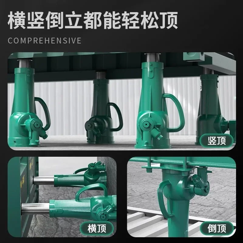 Spiral jack mechanical gear vertical manual hand crank thousand gold top 3t5t10t20 tons 32t50 tons 100T