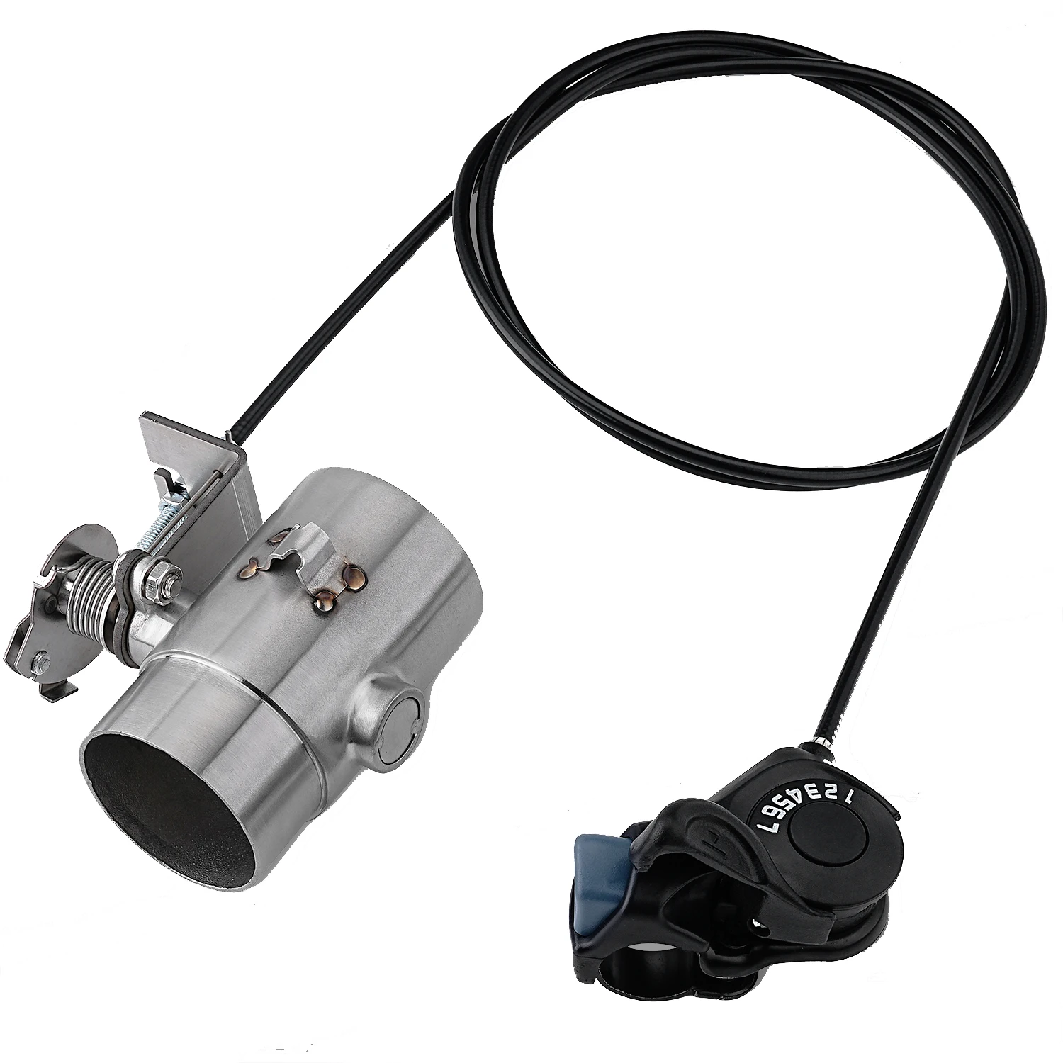 Motorcycle Exhaust Pipe System Locomotive Sound Modified with Gear adjustment switch slip on 51mm the second generation
