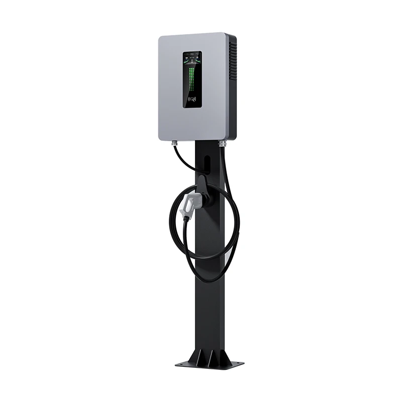 محطة شحن EV للمنزل أو التجاري ، Rfid Evse 7KW 20KW DC شاحن Ev سريع ، تيار قابل للتعديل ، Ip54 Ccs2 EV