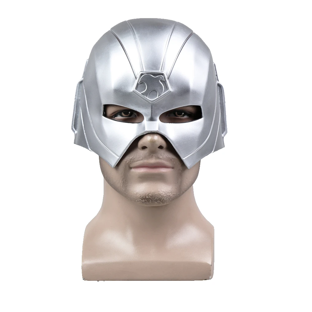 Cosplay Suicides Squad Costume Peacemaker Helmet Mask PVC Christopher Superhero Halloween Party Masquerade Carnival Prop for Man