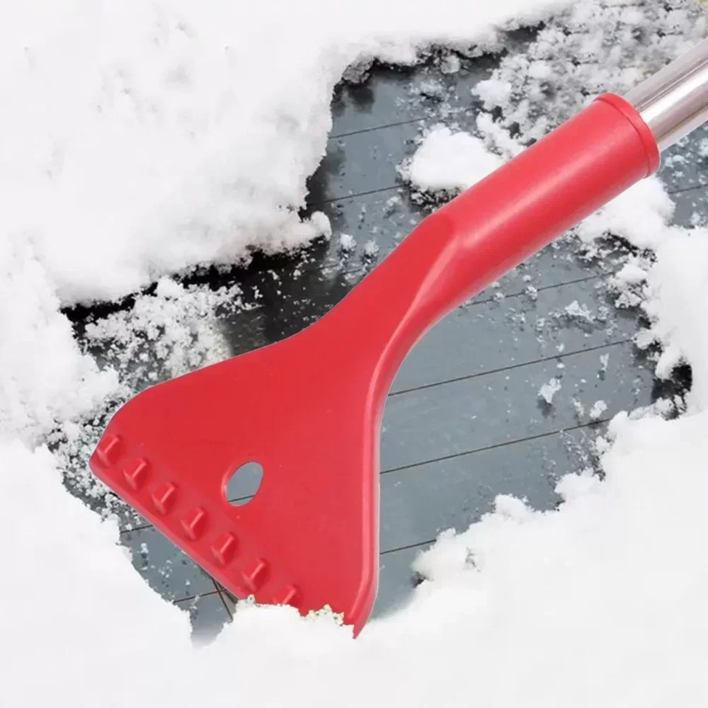 2 in 1 Car Snow Shovel EVA Sponge Foam Anti Slip Grip Multi Functional Removable Snow Removal Tools Window Defrosting Shovel