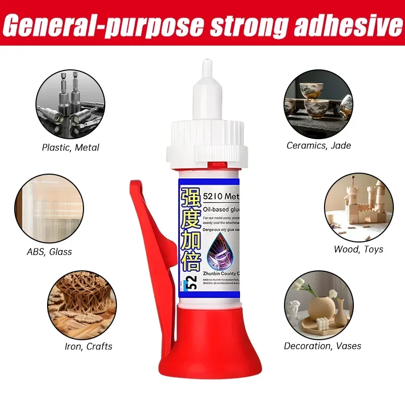 1-10pcs Powerful Welding Repair Glue Universal Superglue Oily Liquid Metal Welding Filler Fast Dry for Metal Wood Leather