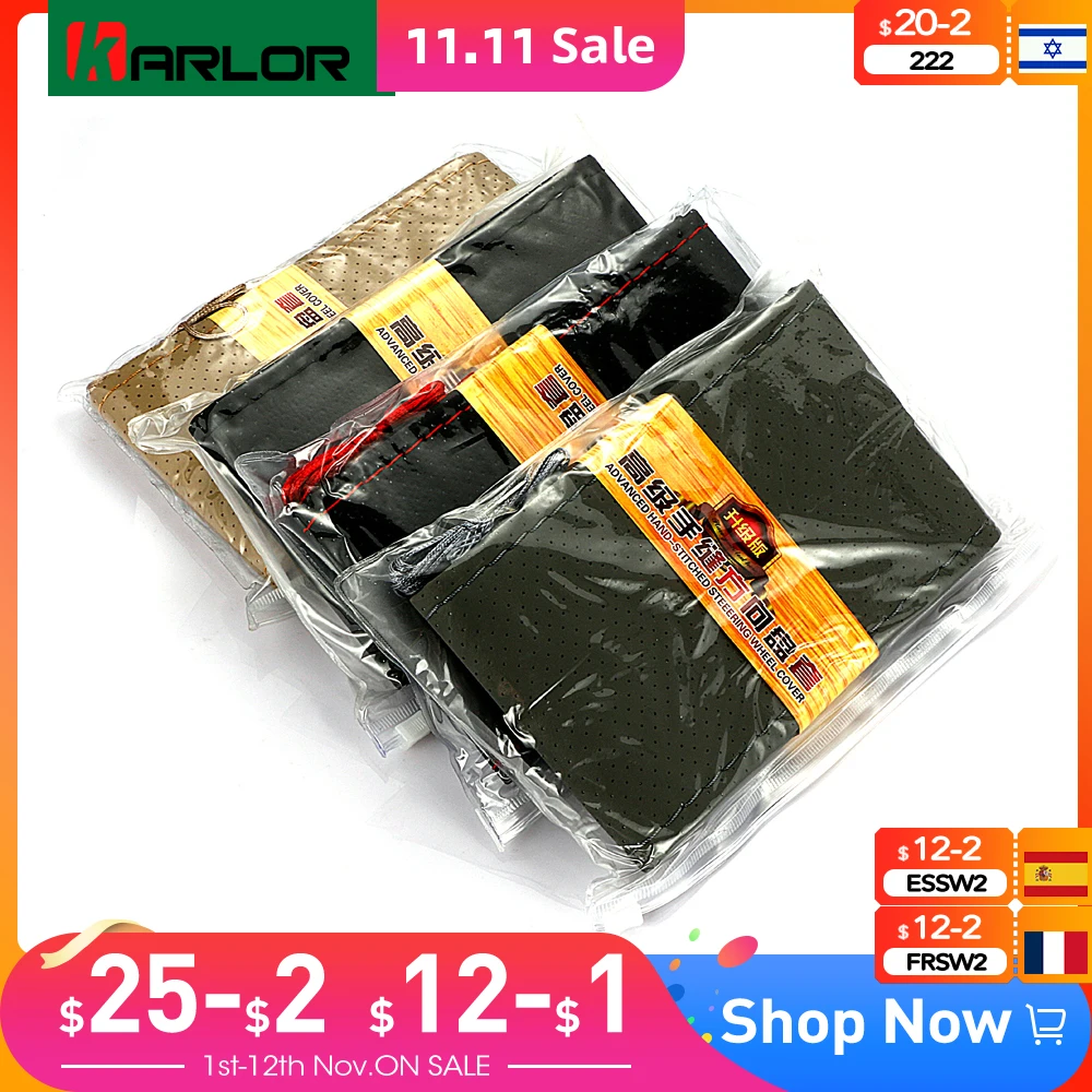 Steering Wheel Cover Braid for Car