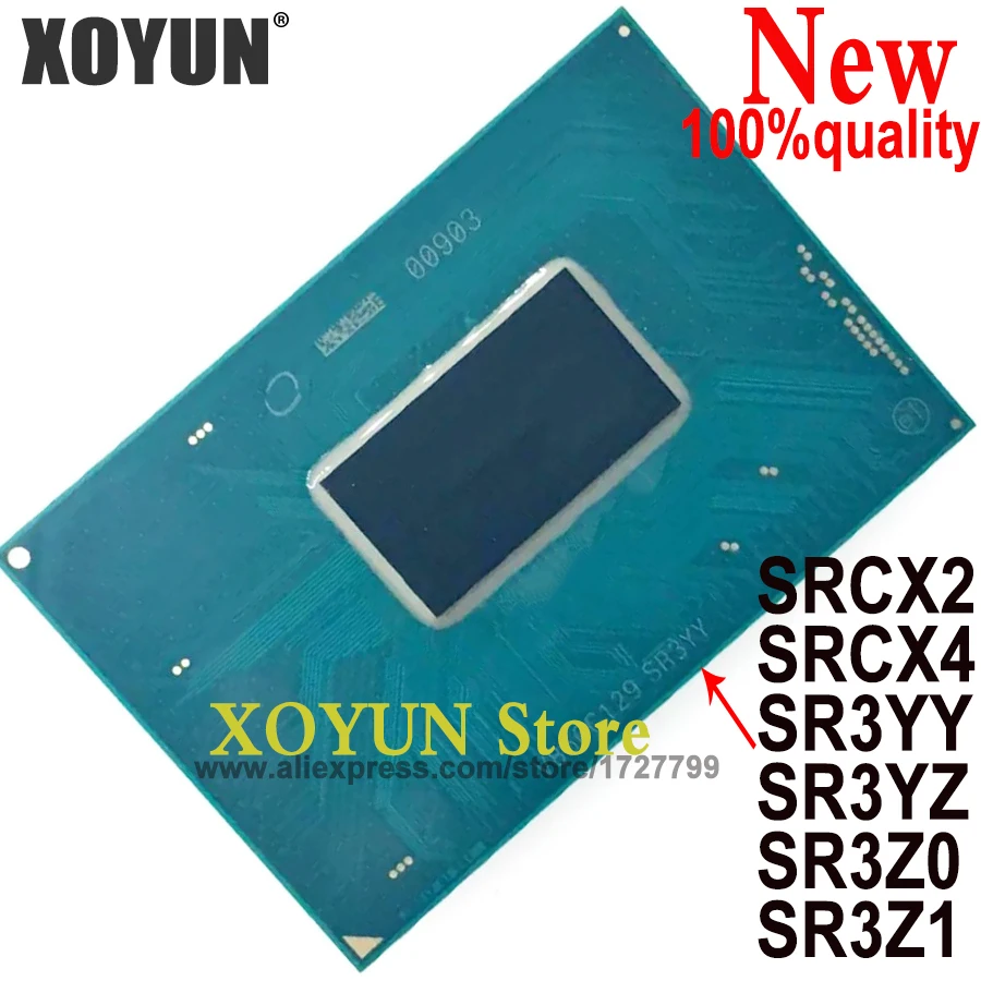 

100% новый SRCX2 I7-8700B SRCX4 I5-8400B SR3YY I7-8750H SR3YZ I7-8850H SR3Z0 I5-8300H SR3Z1 I5-8400H BGA