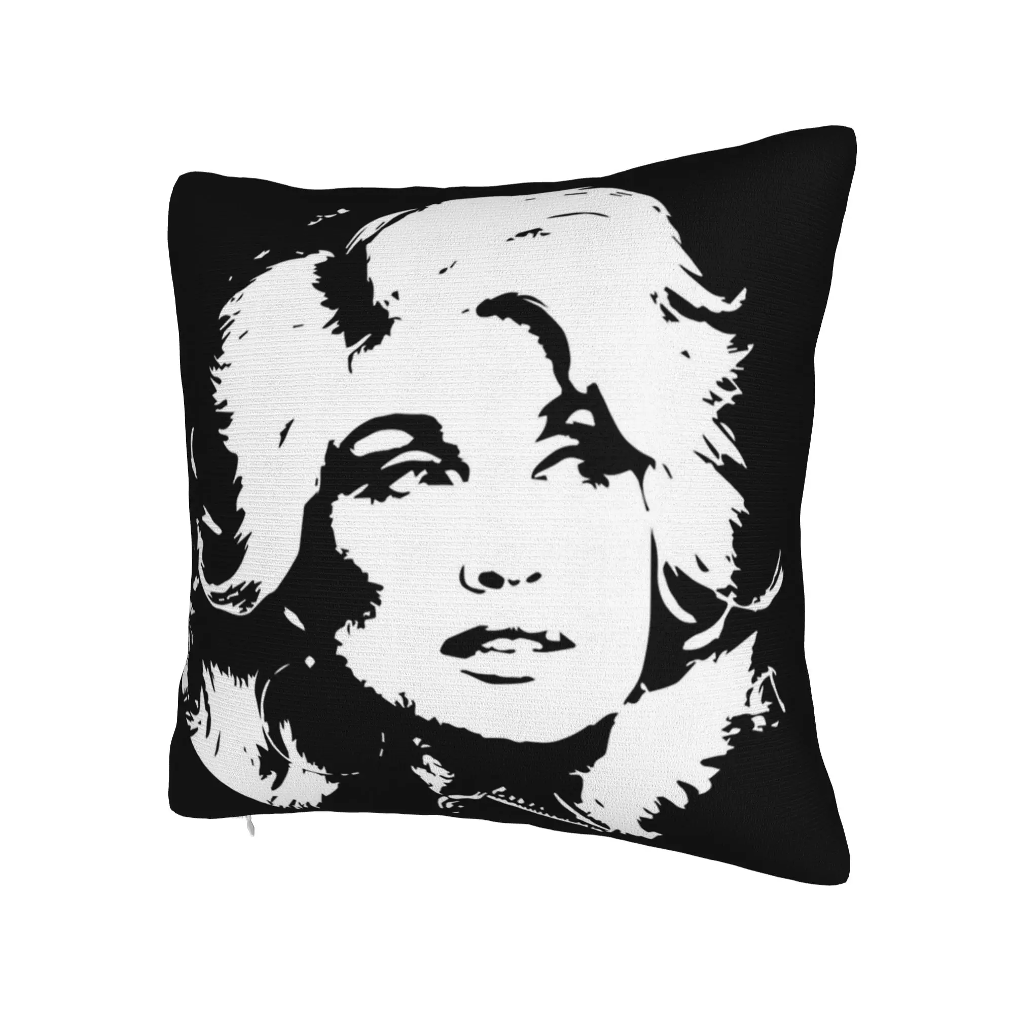 Decorative Pillowcase RIP Dolly Parton Merch Living Room  Pillow Case Cover Square Multi Size