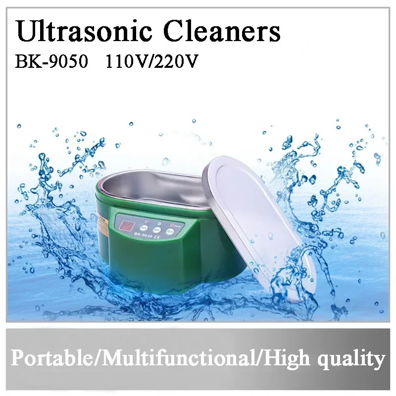 

BK-9050 LCD Display Vacuum Ultrasonic Cleaners Cleaning Machine For Glasses Watch Jewelry Dental Hospital Tableware False teeth