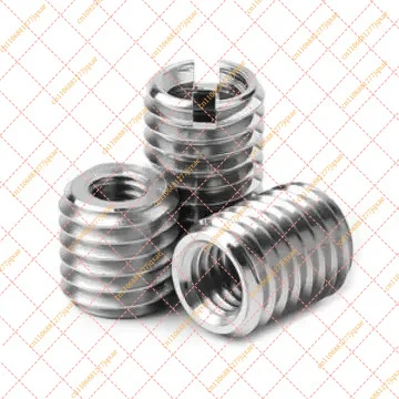 304 Stainless Steel Thread Conversion Nut with Internal and External Teeth Structure