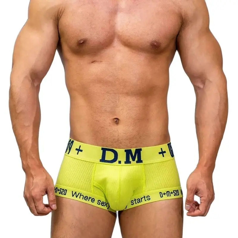 Male Underwear Gay Underpants Boxer Ropa Interior Hombre Cueca Masculina Solid Boxer Homme Underwear Boxer Para Hombre Bielizna