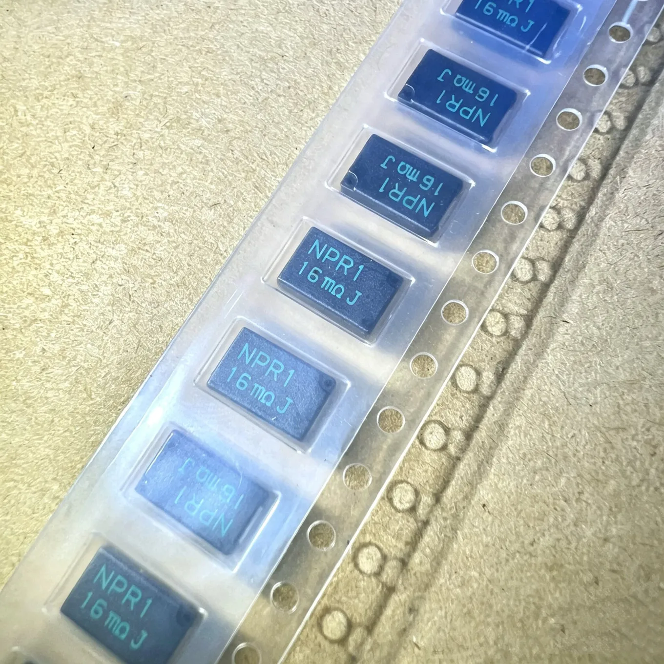 Original New 100% NPR1 16MR 15MR 20MR SMD Current Detection Resistor NPR1 510R R510 0.51R (Inductor)