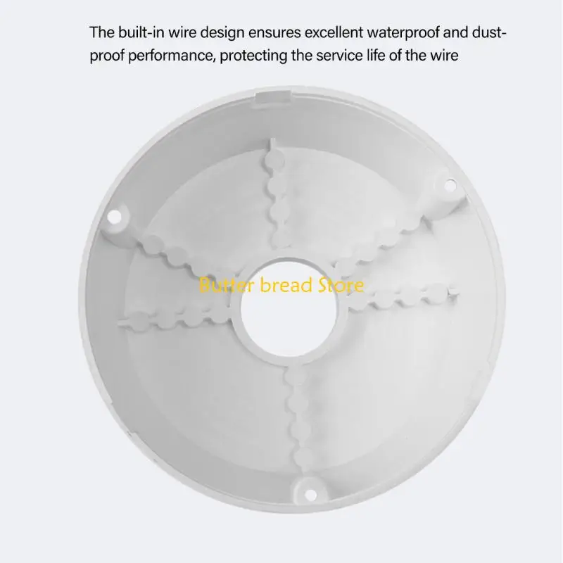 W89C Ajuste Ajuste do suporte plástico orifício múltiplo CCTV para a maioria câmeras câmeras câmeras anti à