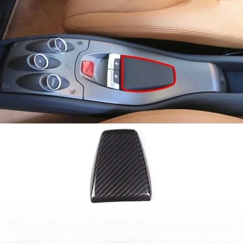 

For Ferrari 458 Real Dry Carbon Fiber Glass Lift Switch Decorative Cover Interior Modification Auto Parts 11-2016 Italia Spider